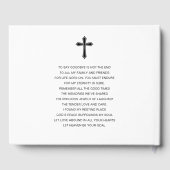 Celebration Of Life Photo Funeral Memorial   Gästebuch (Rückseite)