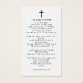 Celebration of Life Photo Funeral Prayer Keepsake (Rückseite)