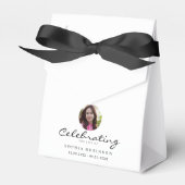 Celebration of Life Photo Memorial Keepsake Geschenkschachtel (Vorderseite)