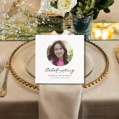 Celebration of Life Photo Memorial Keepsake Serviette