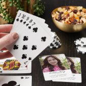 Celebration of Life Photo Memorial Keepsake Spielkarten (In Situ)