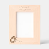 Celebration of Life Service Baseball Game Player  Geätzte Rahmen (Vorderseite)