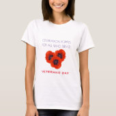 Celebration Poppies T - Shirt (Vorderseite)