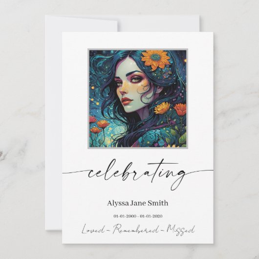 Celebration Program Einladung (Vorderseite)