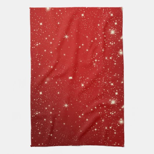 Celebration Red Geschirrtuch (Vertikal)