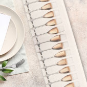 Celebration Row of Pink Champagne Brillen Kurzer Tischläufer