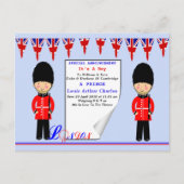 Celebration Royal Baby Prince Louis von Cambridge Einladungspostkarte (Vorderseite)
