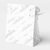 Celebration-Skriptmuster Geschenkschachtel (Rückseite)