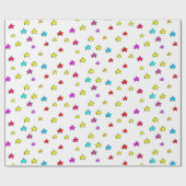 Celebration Stars Wrapping Paper Geschenkpapier (Flach)