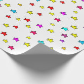 Celebration Stars Wrapping Paper Geschenkpapier (Ecke)