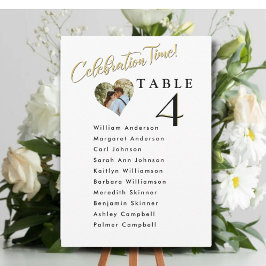 Celebration Wedding Seating Plan Karten Gästebamen
