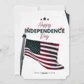 #CelebrationHappyIndependenceDayFlatHolidayCard Feiertagskarte (Rückseite)