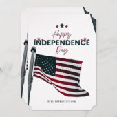 #CelebrationHappyIndependenceDayFlatHolidayCard Feiertagskarte (Vorne/Hinten)