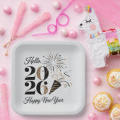 Celebratory 2026 Welcome the New Year Pappteller (Party)