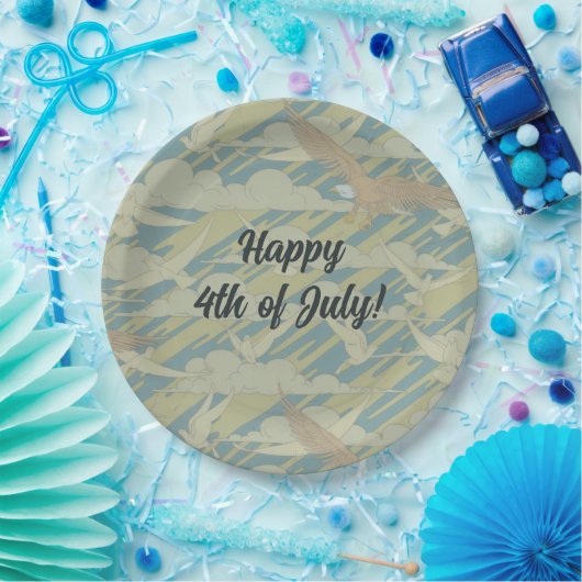 Celebratory Eagle Pappteller (Party)