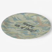 Celebratory Eagle Pappteller (Schrägansicht)