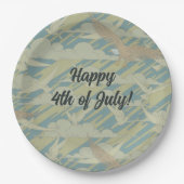 Celebratory Eagle Pappteller (Vorderseite)