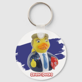 CelebriDucks Donald Rubber Duck Schlüsselanhänger