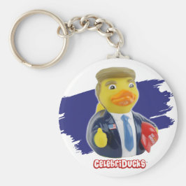 CelebriDucks Donald Rubber Duck Schlüsselanhänger
