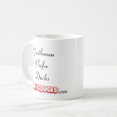 CelebriDucks Marilyn Monroe Gummienten-Tasse Kaffeetasse (Vorderseite Links)
