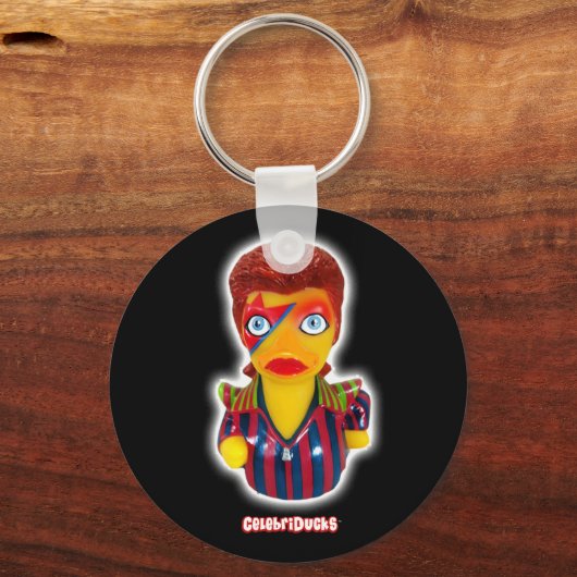 CelebriDucks Rubber Duck Key Chain Schlüsselanhänger (Vorderseite)