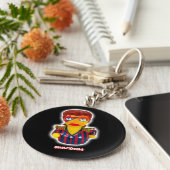 CelebriDucks Rubber Duck Key Chain Schlüsselanhänger (Seite)