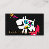 Celebrity Dog Academy Business Card Visitenkarte (Vorderseite)