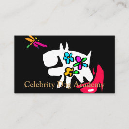 Celebrity Dog Academy Business Card Visitenkarte