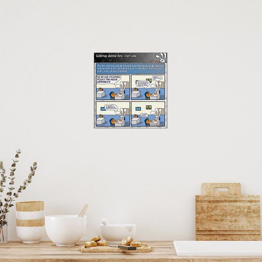 Celeriac-verabred-Tipps - Teil eins Poster (Küche)