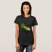 Celery Food Vegetable Delicious Leek T-Shirt (Vorne ganz)
