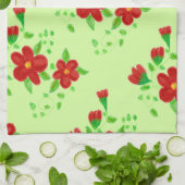 Celery Green Handtuch (Gefaltet)