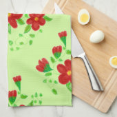 Celery Green Handtuch (Viertel Falte)