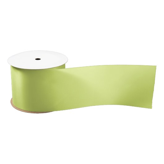 Celery Green Solid Color Satinband (Spule)