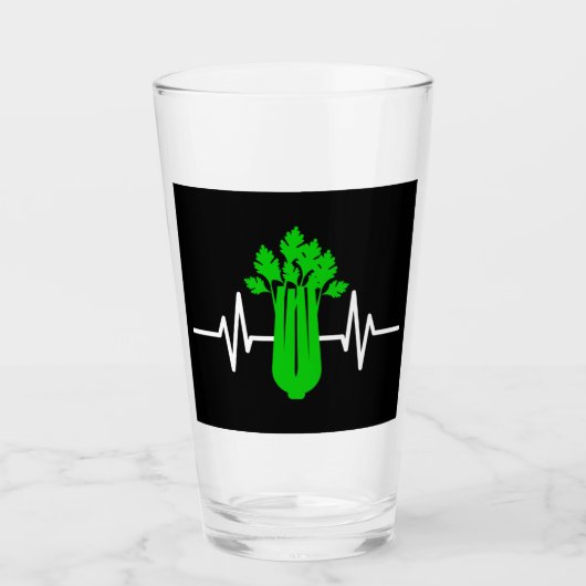 Celery Heartbeat Glas (Vorderseite)