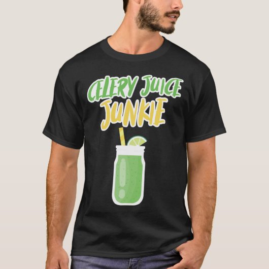Celery Juice Junkie Celery Vegetables T-Shirt (Vorderseite)