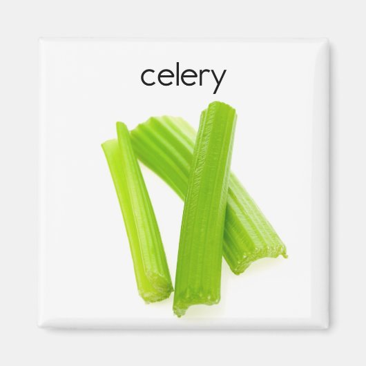 Celery Kühlschrank Magnet (Vorne)