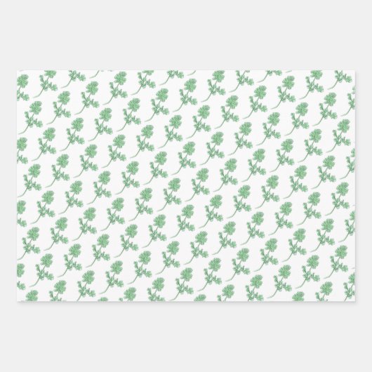 Celery Leaf Geschenkpapier Set (Vorderseite 2)