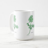 Celery Leaf Kaffeetasse (Vorderseite Links)