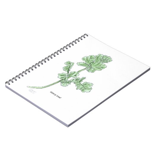 Celery Leaf Notizblock (Linke Seite)