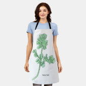 Celery Leaf Schürze (Getragen)