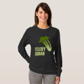 Celery Squad Vegetables Healthy Leeks T-Shirt (Vorne ganz)
