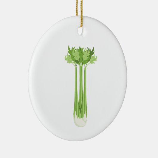 Celery Stalk Keramik Ornament (Rechts)