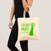 Celerybrate jeden Tag - Celery Pub Tragetasche (Vorderseite (Produkt))