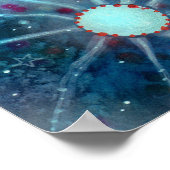 Celesta Fantasy Art Celestial Fairy Poster (Ecke)