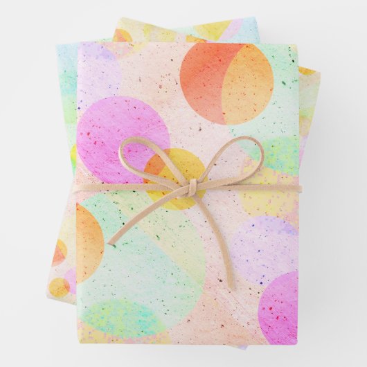 Celesta Pastelle Geschenkpapier Set (Beispiel)