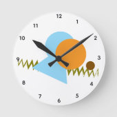 Celestail Wanduhr (Vorderseite)
