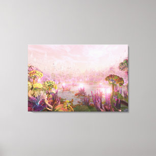 Celestal Lake - by Jurgen Ziewe Leinwanddruck