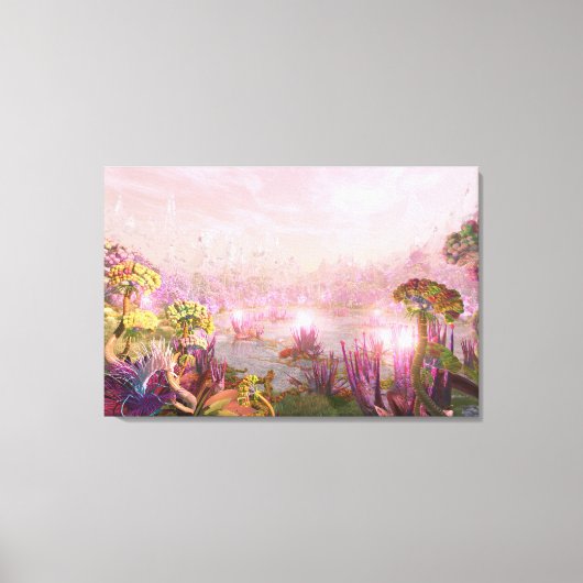 Celestal Lake - by Jurgen Ziewe Leinwanddruck (Vorderseite)