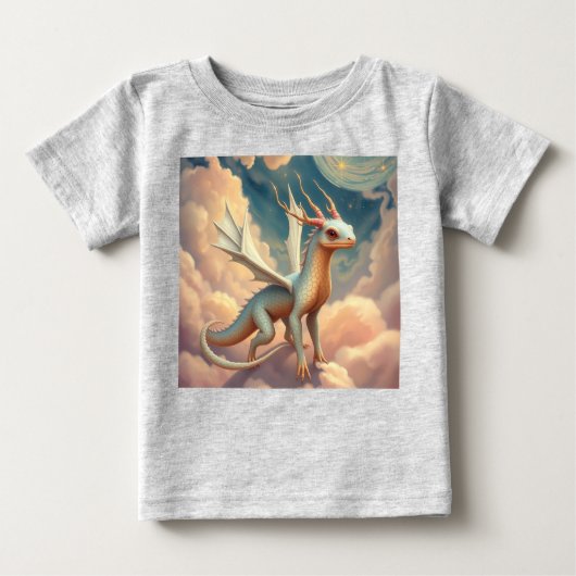 „Celestara – Hüterin der Wolkenreiche“ Baby T-shirt (Vorderseite)