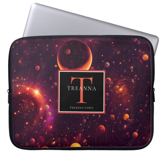 Celestara Whisper Laptopschutzhülle (Vorderseite)